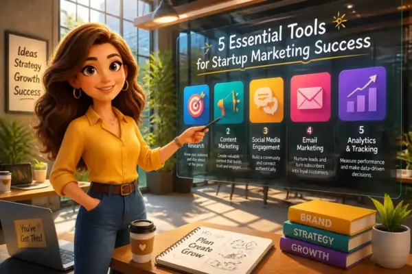 5 Essential Tools for Startup Marketing Success