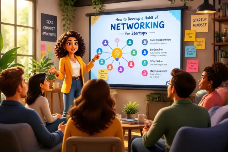 How to Develop a Habit of Networking for Startups