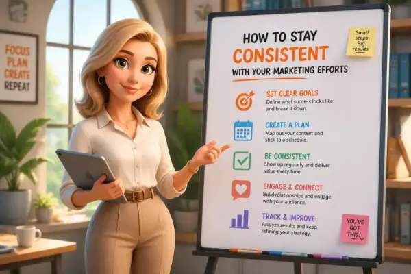 How to Stay Consistent with Your Marketing Efforts