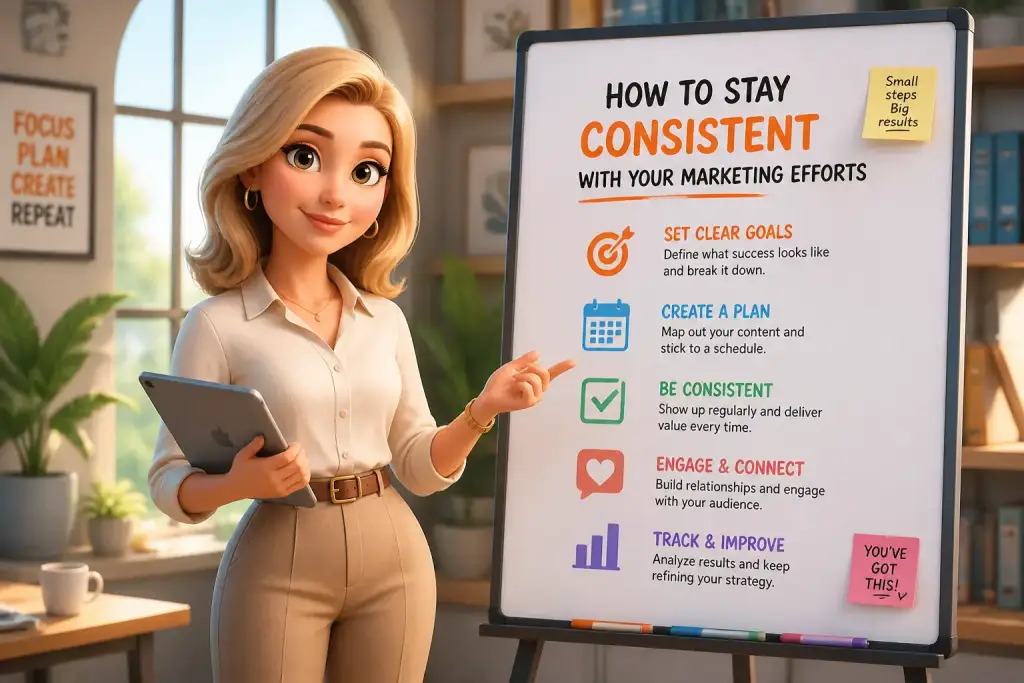 How to Stay Consistent with Your Marketing Efforts