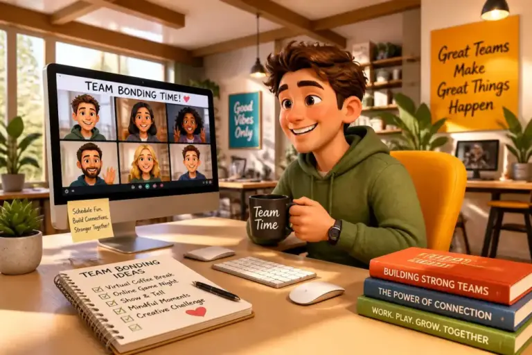 Making Time for Team Bonding Activities Online