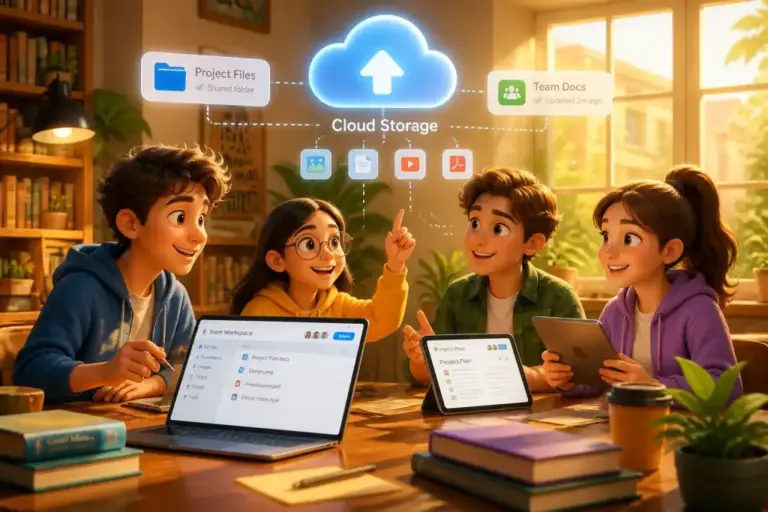 Using Cloud Storage for Team Collaboration