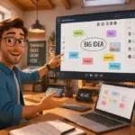 Using Online Tools for Team Brainstorming
