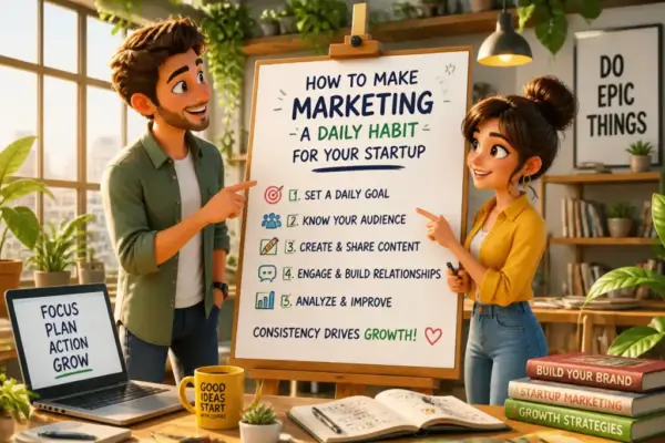 How to Make Marketing a Daily Habit for Your Startup