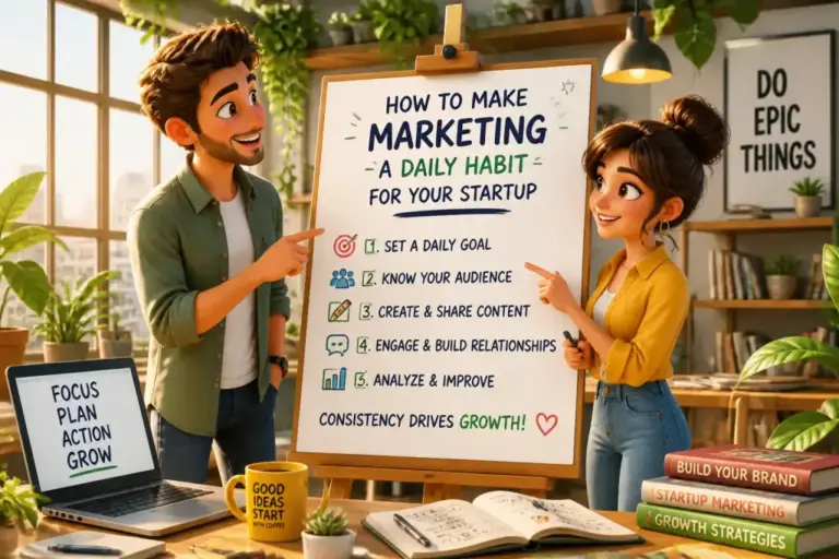 How to Make Marketing a Daily Habit for Your Startup