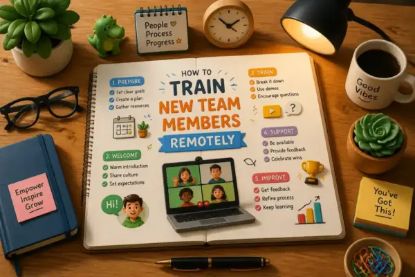 How to Train New Team Members Remotely